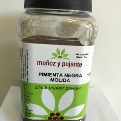 Pimienta Negra Molida  Muñoz y Pujante