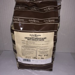 AntiuXixona Cobertura de Chocolate Blanco